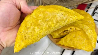 COMO HACER EMPANADILLAS DE PLATANO "CON LA MASA HECHA DE PURO PLATANO"