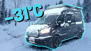 VANLIFE in the Extreme COLD