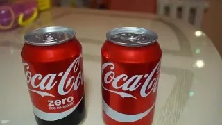 Что будет с Coca-Cola Zero при нагревании? АФИГЕТЬ!│Эксперименты