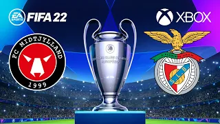 FIFA 23 - Midtjylland vs. Benfica - UEFA CHAMPIONS LEAGUE - Full Match XBOX Gameplay - HD