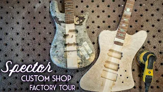 FIRST LOOK Spector USA Custom Shop Factory Tour