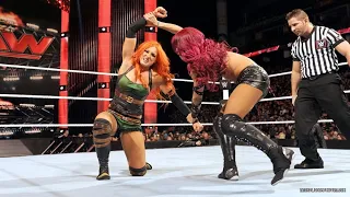 RAW 11.23.15 - Becky Lynch vs. Sasha Banks