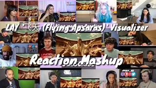 LAY '飞天 (Flying Apsaras)' Visualizer ||Reaction Mashup