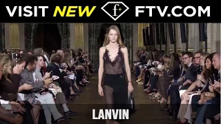 First Look Paris Full Report - Lanvin | FashionTV