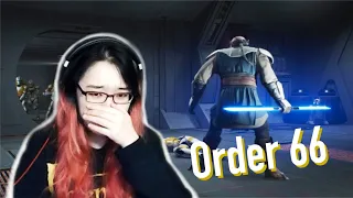 React to JEDI FALLEN ORDER Order 66 Scene (livestream)