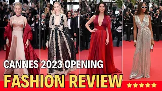Cannes 2023 Opening - Fashion review ⭐️⭐️⭐️⭐️⭐️
