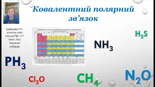 Ковалентний зв‘язок. Схеми утворення сполук з ковалентним полярним зв‘язком