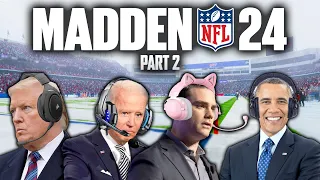 US Presidents Play Madden 24 (Part 2)