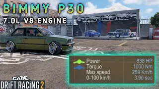 BIMMY P30 (BMW E30) TUNING - CarX Drift Racing 2