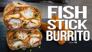 The Best Fish Stick Burrito | SAM THE COOKING GUY 4K