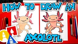 How To Draw An Axolotl