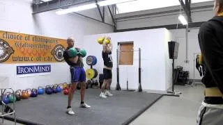 10 min jerk 2x24kg Ewout's PR 72x