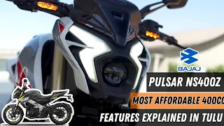 4 Riding modes in pulsar NS400z |Cheapest 400cc bike | biggest pulsar - NS400z Review in Tulu #ns400