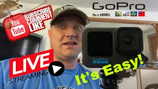 How to Live Stream with a GOPro 10 & iPhone! (GOPro makes it Easy!)