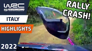 WRC Rally Highlights : Rally Italia Sardegna 2022 - Saturday Afternoon