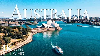 FLYING OVER AUSTRALIA (4K UHD) - Relaxing Music Along With Beautiful Nature Videos - 4K Video