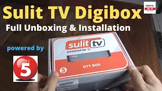 Sulit TV Digibox Full Unboxing & Installation