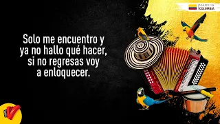 Si No Regresas, Binomio De Oro De América, Video Letra - Sentir Vallenato