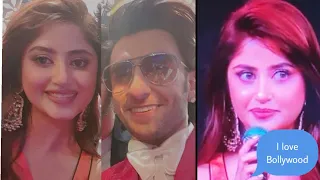 Pakistani actress sajal Ali at Filmfare awards in Dubai and meeting bollywood celebrities