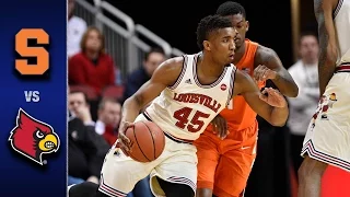 Syracuse vs. Louisville Men's Basketball Highlights (2016-17)