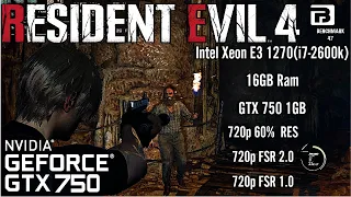 Resident Evil 4| GTX 750 | Xeon E3 1270|