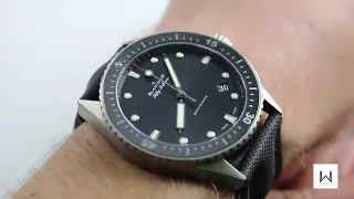 Blancpain Fifty Fathoms Bathyscaphe Ref. 5000-1230-B52A Watch Review