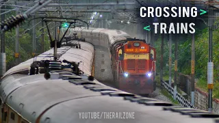 Perfect Crossing Trains X Part-5 | Train Videos | Indian Railways