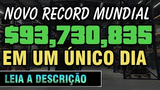 Novo Record Mundial $93,730,835 Legit Num Único Dia em Vendas GTA Online (Leia a Descrição)