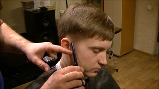 мужская стрижка модельная. Men's haircut