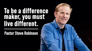 Can I Make A Difference In A Difficult Society? | Pastor Steve Robinson