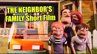 Hello Neighbor SAVING THE NEIGHBOR'S FAMILY Short Film