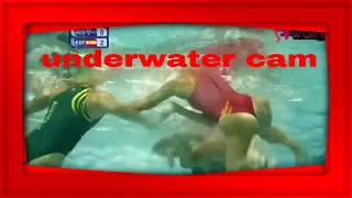 [TOP 10] Underwater Camera Women's Water polo  Australia vs Spain [part 1]