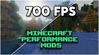 TOP MODS de RENDIMIENTO para MINECRAFT 1.20.1-1.20.4 - AUMENTA FPS (Forge & Fabric) | 2024