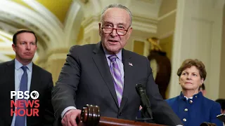 WATCH LIVE: Majority Leader Schumer speaks after Senate passes Ukraine and Israel aid bill