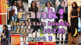 1/3 Ranking Meghan's All-Time Invictus Looks, Best to Worst