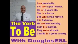 The Verb To Be With DouglasESL