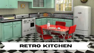 Retro Kitchen Home Decor & Home Design | And Then There Was Style