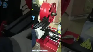 how to use wheel straightening machine,made in China