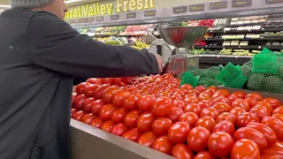How to rotate Roma tomatoes in the produce department 100% rotation.