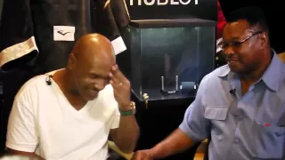 Larry Holmes interviews Mike Tyson