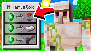 Minecraft, de lehet KERESKEDNI a MOBOKKAL!!