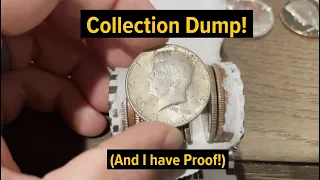 Collection Dump... And I have proof! - Coin Roll Hunting Silver Half Dollars