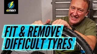 How To Fit And Remove Difficult E Bike Tyres
