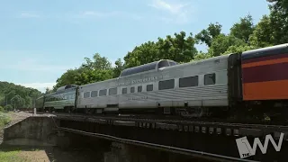 CHASING NORFOLK & WESTERN 611 May 2017 Roanoke Virginia Radford Walton Lynchburg