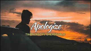 APOLOGIZE - TIMBALAND ft. ONEREPUBLIC (DAVE WINKLER COVER) LYRICS 🎶🎶