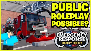 Can you ROLEPLAY in an ERLC PUBLIC SERVER? (Liberty County)
