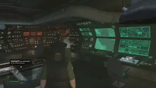 What happens when you orbital strike a Kosatka in GTA Online