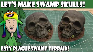 Lets Make Sunken Swamp Skull terrain