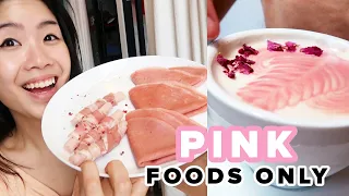 I Only Ate Pink Foods For 24 Hours