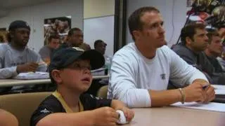 My Wish: Drew Brees meets Devan